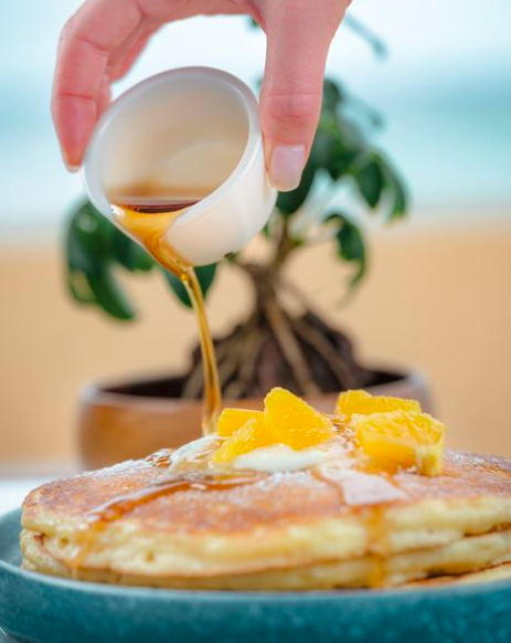 Lemon ricotta Pancakesレモンリコッタパンケーキ